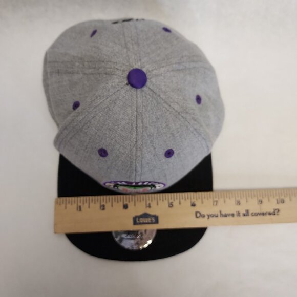 The Joker Funko Snapback Baseball Cap Hat DC Comics Gray Black Purple New - Picture 15 of 16
